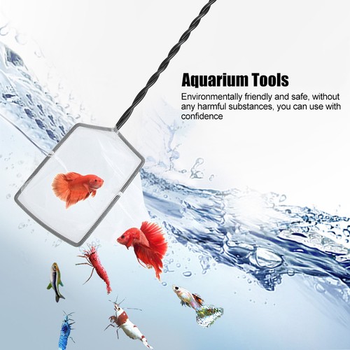 10PCS Aquarium Accessories Fish Tank Tools Plastic Fishing Net Fishnet . - Picture 11 of 11