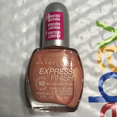 MAYBELLINE Express Finish 50 Second Nail Color 40 CARNATION CRAZE uns