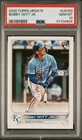 2022 Topps Update #US100 Bobby Witt Jr. RC PSA 10! 🔥
