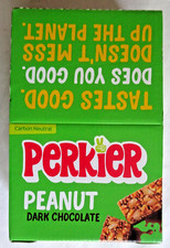 Perkier Peanut & Dark Chocolate - 15 x 37g Bars - Protein, High Fibre - BB 01/27