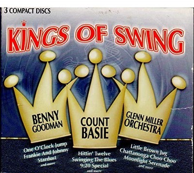 KINGS OF SWING - Benny Goodman/Count Basie/Glenn Miller Orchestra 3 DISCS CD
