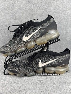 Nike Air VaporMax Flyknit 3.0 Oreo Running Turnschuhe Fitnessschuhe Gr. UK 10,5
