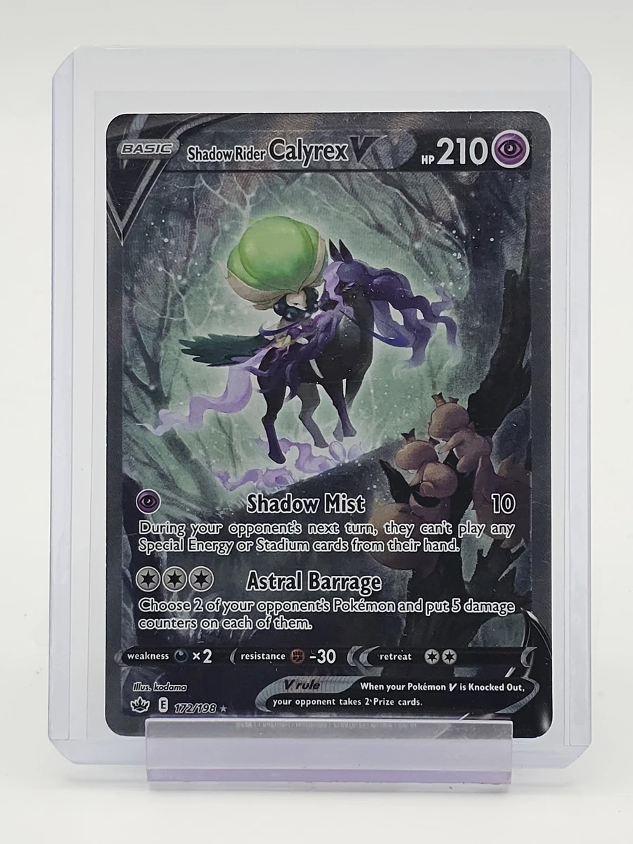 Shadow Rider Calyrex V Pokémon TCG Cards for sale | eBay