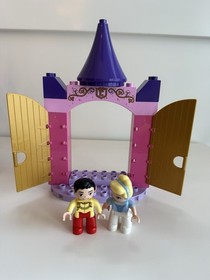 Lego Duplo 6154: Cinderella's Castle With Manual And Prince Charming