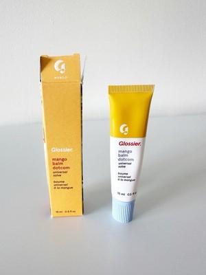 NIB! Glossier (MANGO) Balm Dotcom Lipgloss