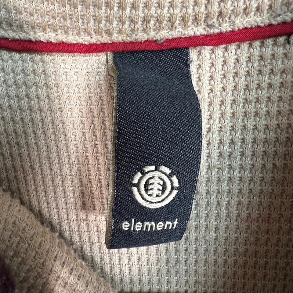 Element Mens Size Large Plaid Button-Up Flannel Themal Lined Shirt - Image 3 of 4