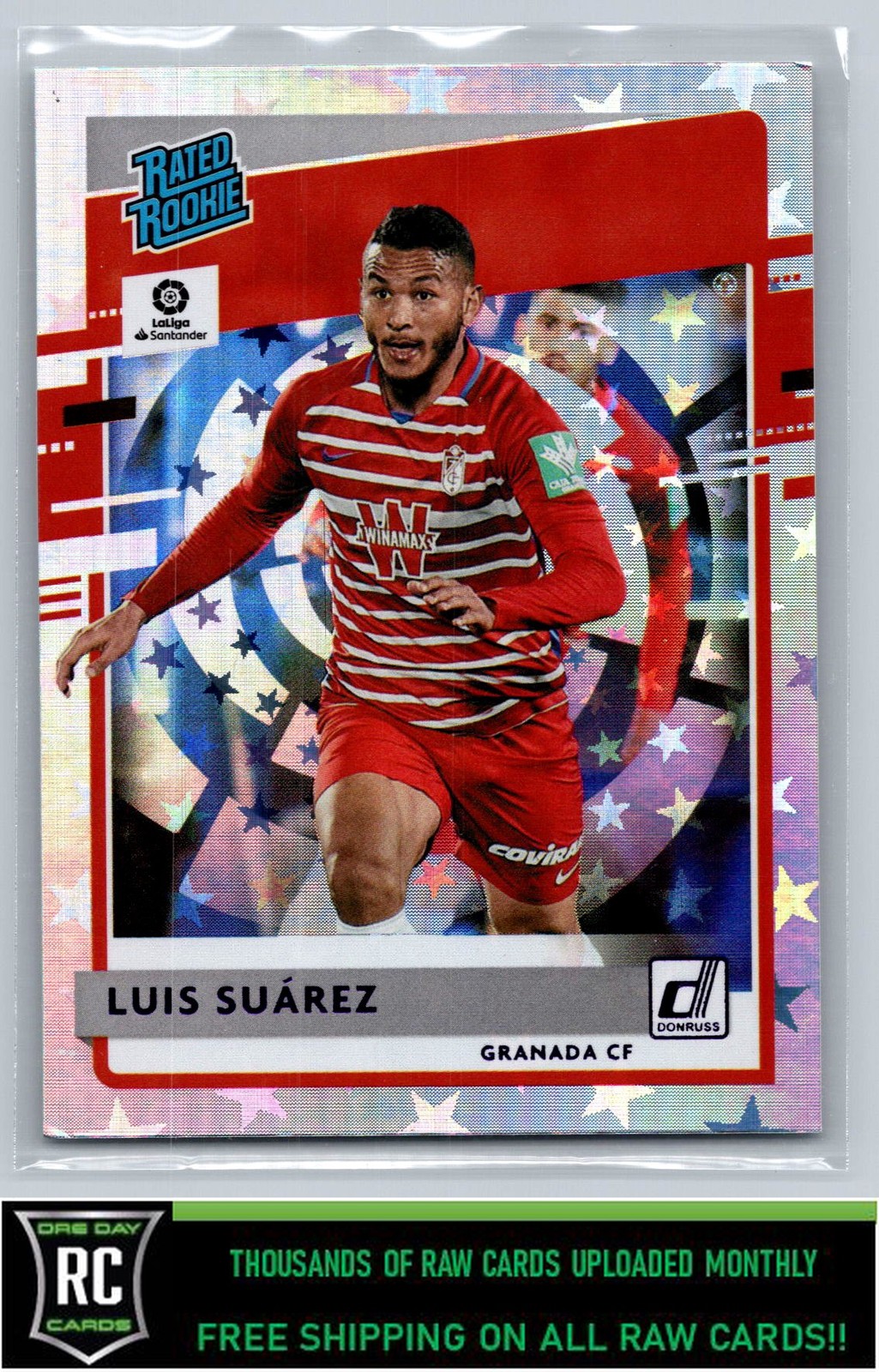 2020 Chronicles - Donruss La Liga Purple Astro Luis Suarez #9 Rookie