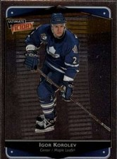 1999-00 Upper Deck Ultimate Victory NHL Hockey Pick From List/Complete Your Set