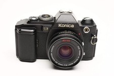 Konica FS-1 35mm SLR w/40mm f1.8 prime lens, Sky, new seals, Good 
