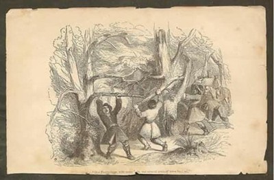 VINTAGE ILLUSTRATION - FURTHER ADVENTURES ROBINSON CRUSOE - CAMPING IN RUSSIA