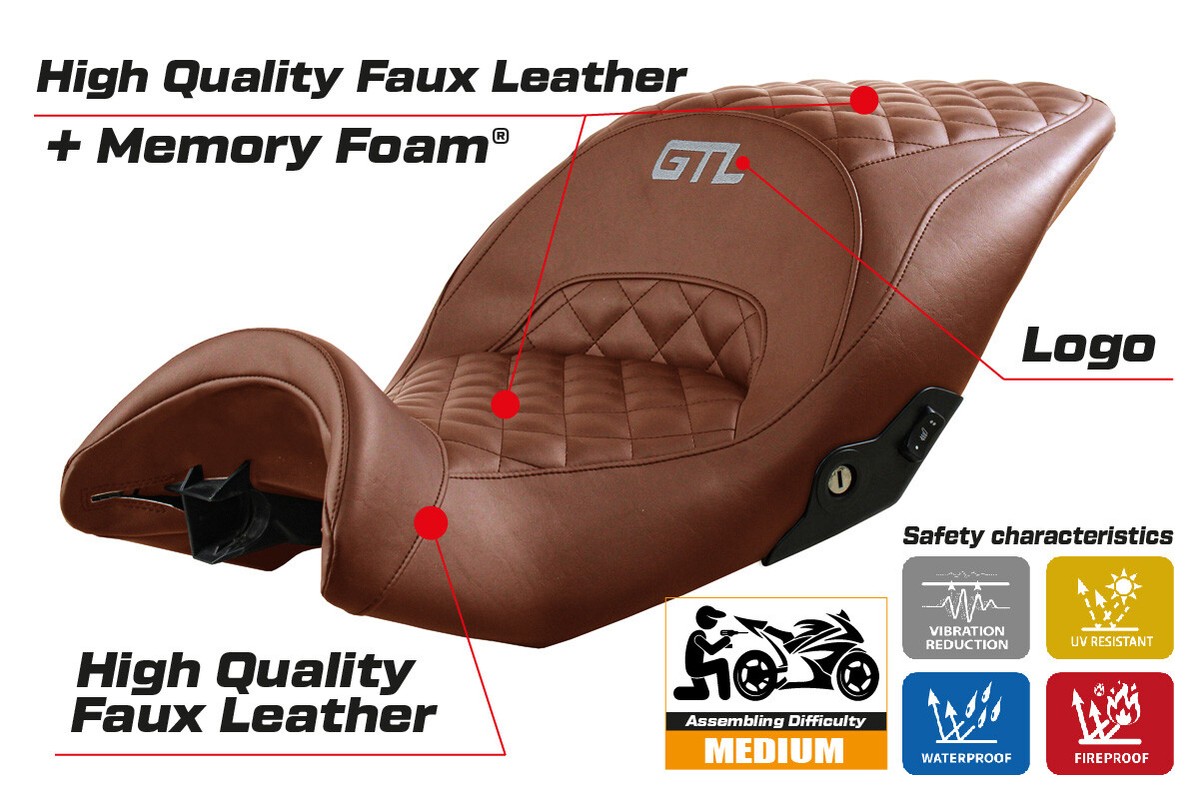 BMW K1600GTL 2010-2023 2024 2025 2026 Seat Cover Tappezzeria
