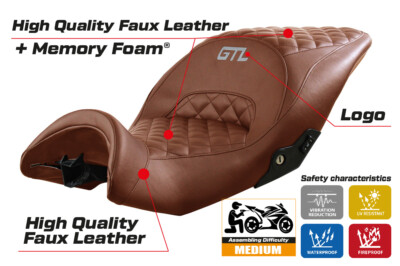BMW K1600GTL 2010-2023 2024 2025 2026 Seat Cover Tappezzeria