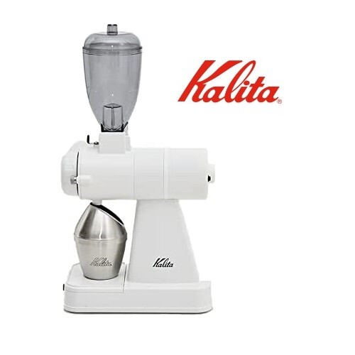 kalita NEXT G2 Electric Coffee Bean Grinder White Limited Color