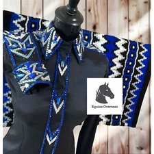 Western Showmanship Horsemanship Pleasure Show Shirt and Matching Show pad 34x40