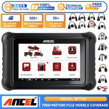 ANCEL MT700 Multi-brands Motorcycle Diagnostict Tool OBD2 Scanner All Systems US