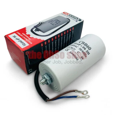 PAXANPAX 30uf 450v Wired Capacitor CBB60 For Electric Induction Motor/Engine Start Run