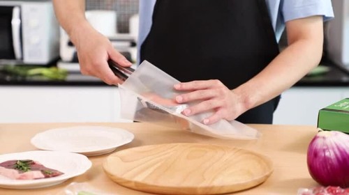 100-500X Vacuum Sealer Bags Precut Food Storage Saver Heat Seal Cryovac 6 Size - Video 1 of 1