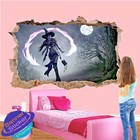 GOTHIC FANTASY WITCH WALL STICKER 3D EFFECT POSTER ROOM DECOR DECAL MURAL YE2