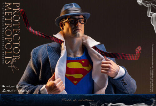 Muff Toys 1/12 Superman Metropolis Reporter Clark Figur Statue Modell Sammeln - Bild 18 von 24