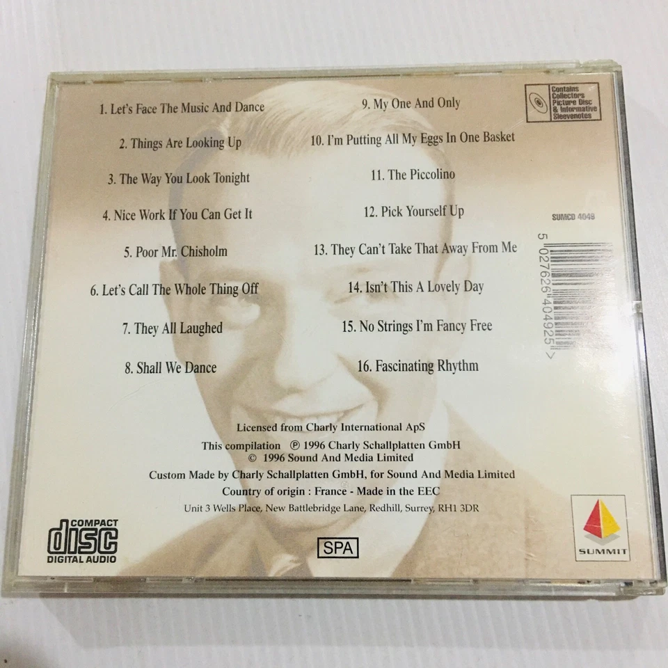 Fred Astaire Lets Face The Music CD - Image 3 of 4