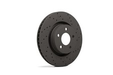 Hawk Performance Htc4869 Talon Cross Drilled And Slotted Brake Rotors
