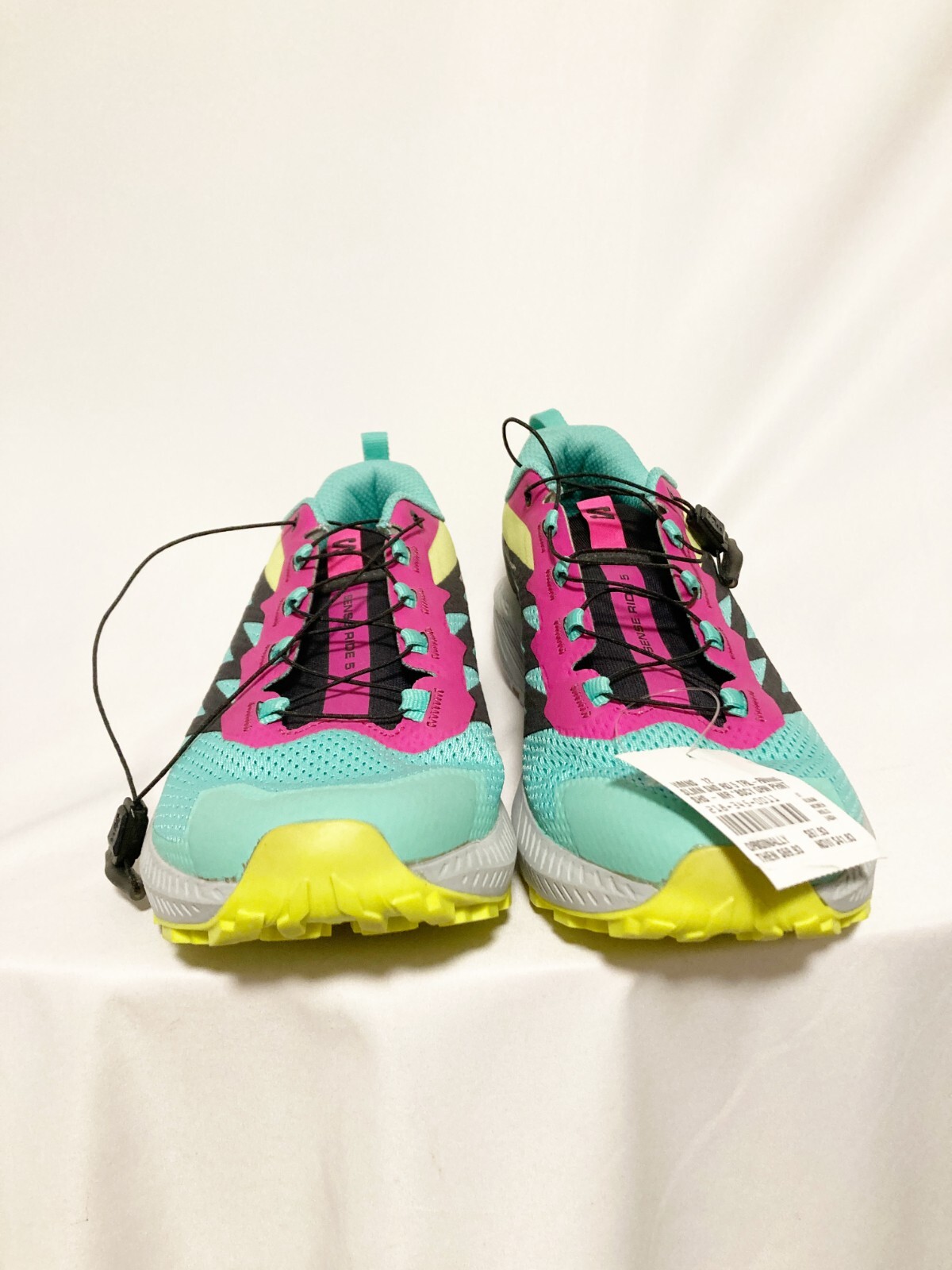 Scarpe sneakers Salomon Sense Ride 5 Martina LTD trail running nuove con etichette taglia 12W 11M