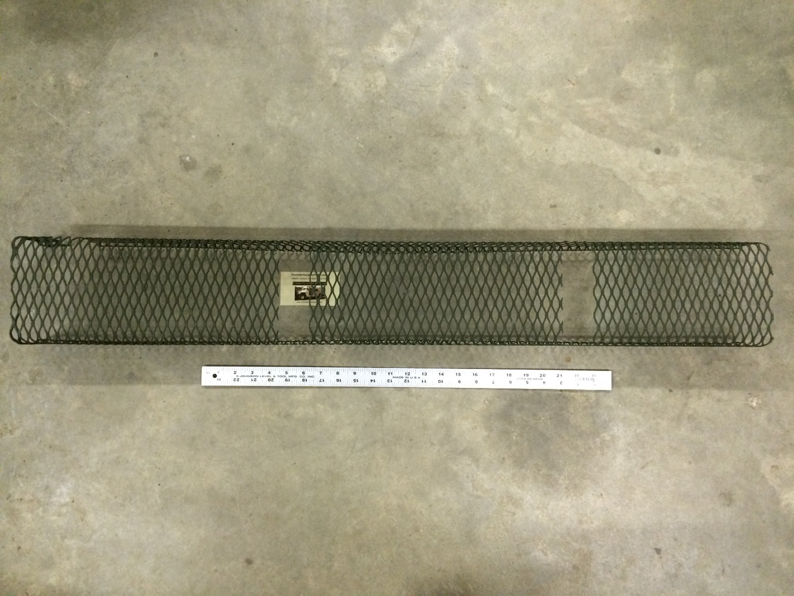 HMMWV Heater Duct Heat Shield 12341535 12341535G1 5598089 254001271