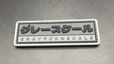 Castle x Grayscale CxG Japanese Grayscale V1 EDC Pouch Patch
