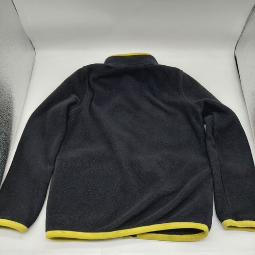 Polo Ralph Lauren Kids Size 6 Black Green Fleece Full Zip Jacket Pink Pony - Picture 2 of 8