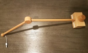 Pottery Barn Baby Wooden Crib Mobile Arm Wood Ebay