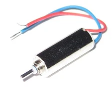 Ultra Light Micro Motor - 10 mm Long x 4 mm Diameter - 10000 RPM - 1.5 V DC