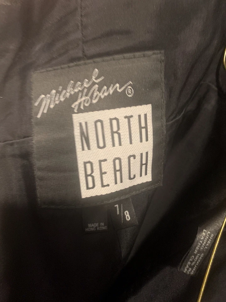 令人惊叹的 Michael Hoban 真皮吊带上衣。 尺寸 7/8。 无烟Hm — 第 4/4 张图片