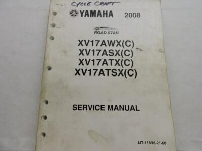 Yamaha XV17AWX(C) XV17ASX(C) XV17ATX(C) XV17ATSX(C) Service Manual Book B15243