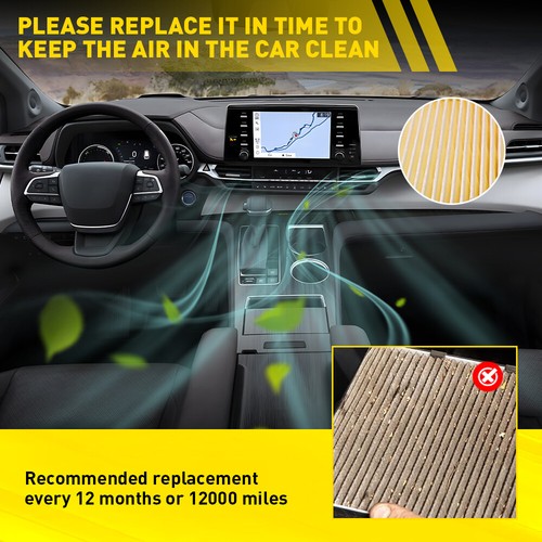 COMBO ENGINE AND CABIN AIR FILTER FOR TOYOTA CAMRY RAV4 VENZA HYBRID 2018-2023 - Picture 11 of 19