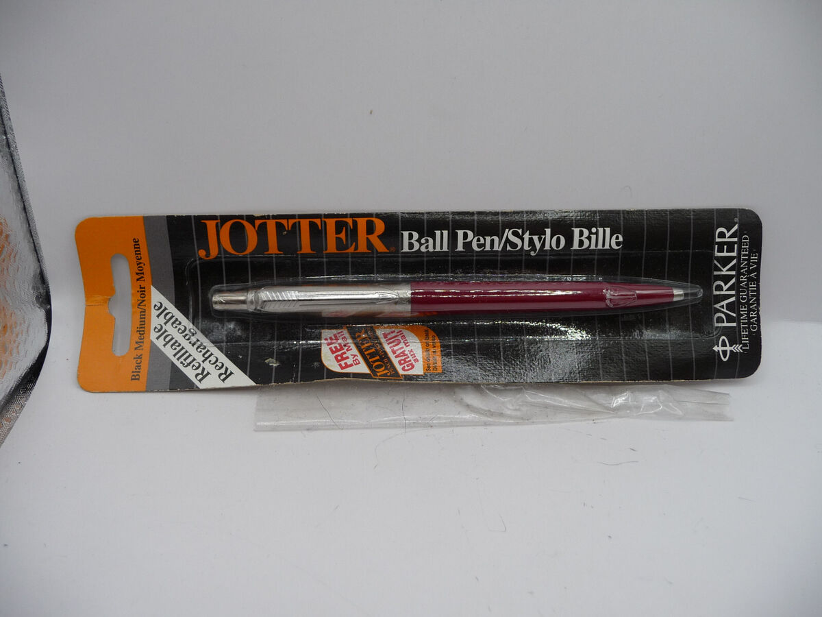 Parker Vintage 1994 Red Ball Pen on display card | eBay Parker Vintage 1994 Red Ball Pen on display card | eBay