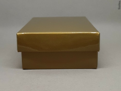 Block Colour Gift Box & Lid Square Rectangle Matte Laminate Gloss, Choose Colour - Picture 44 of 143