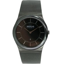 Image of Bering Men's Wristwatch Slim Classic - 32235-345 Meshband