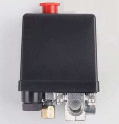 4-Way Air Compressor Air Pump Automatic Air Pressure Control Switch 0.8MPA