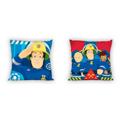 Feuerwehrmann Sam Fireman Sam Polarkissen Dekokissen Zierkissen Pillow 40x40 CM