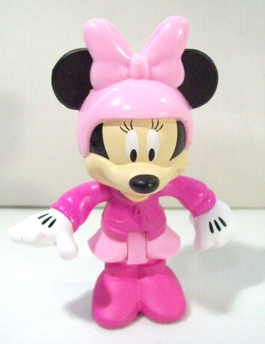 Disney Roadster Racers Minnie Mouse Driver Toy Figure with Movable Arms