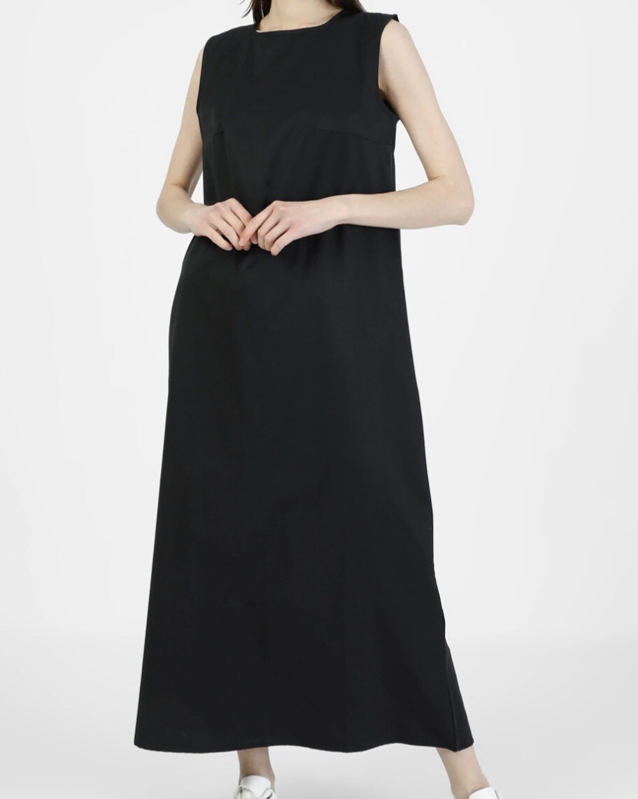 refka casual dress Belted Tricot Dress Mink