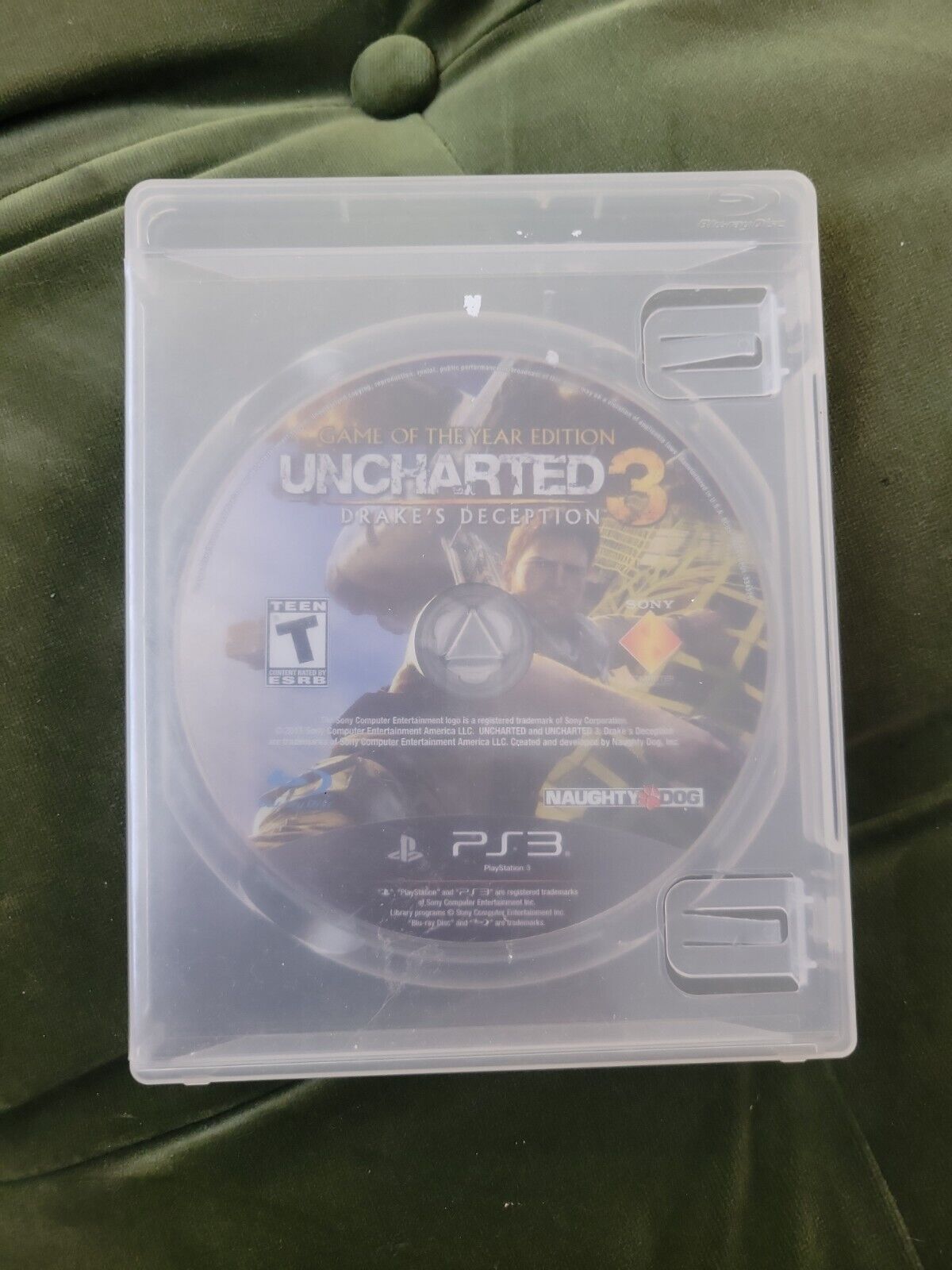 Uncharted 3: Drake's Deception (PS3, Sony PlayStation 3) Disc Only!!  711719823322