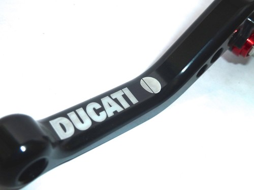 Ducati 959 Panigale 2016-2017 BLACK BRAKE & CLUTCH LEVERS SET ROAD TRACK S8ZG - Picture 9 of 10