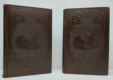 Arctic Explorations Elisha Kent Kane 1st Ed 1856 2 Vols Sir John Franklin VG++