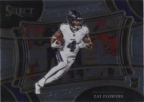 2023 Panini Select - Club Level Neon Green Prizm Die-Cut #201 Zay