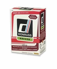 2021-22 Donruss Soccer Road to FIFA World Cup Qatar Factory Sealed Blaster Box!!