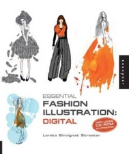 Essential Fashion Illustration: Digital: Includes CD-ROM AIJPEGPSD - VERY GOOD