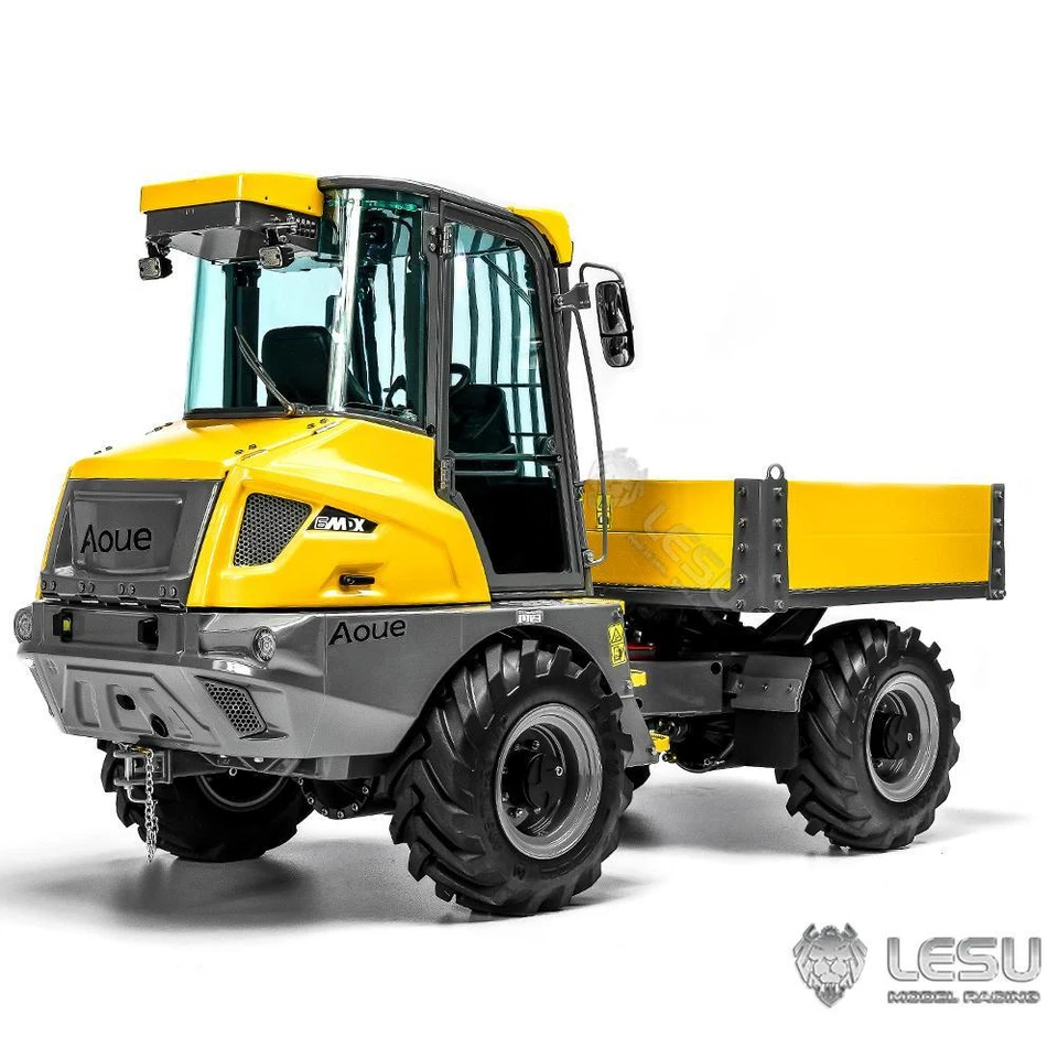 LESU Metal 4x4 1/14 RC Hydraulic Assembled Dumper Car 6MDX-B Radio Control Truck - Image 4 of 4