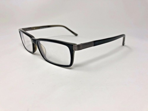 LEGACY MP1001 Eyeglasses Frame 53-15-135 Black/Gunmetal Polished KG61