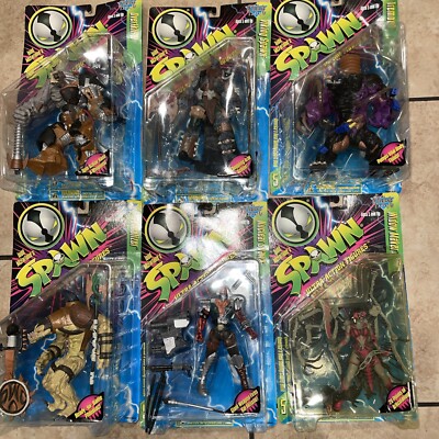 McfarlaneToys スポーンシリーズ5各2体セット McFarlane Toys Spawn Series 17 5/1 The Evolution Two Pack
